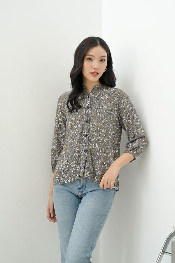 Blouse Basic Irish Abu